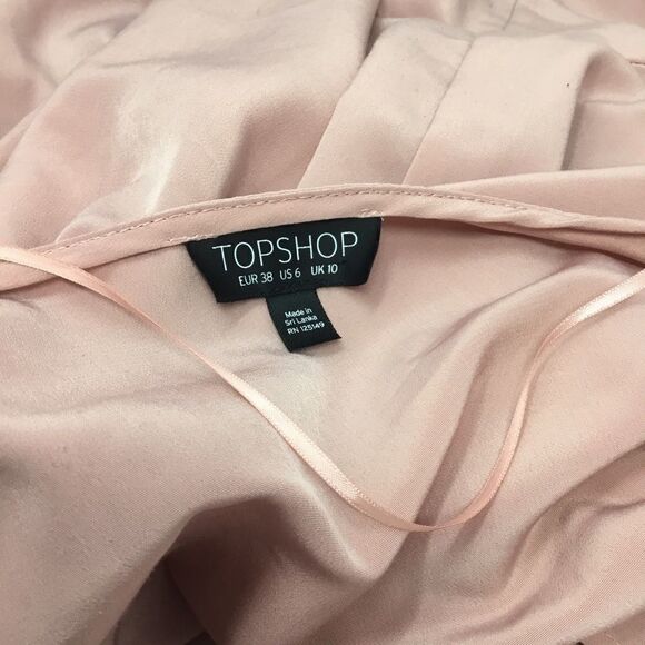 Topshop Ovoid Sleeve Wrap Dress (G3) - Picture 7 of 7